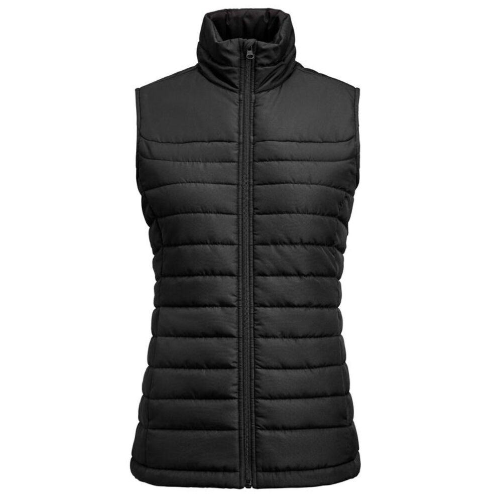 James Harvest Womens/Ladies Arches Padded Bust Vest / Black